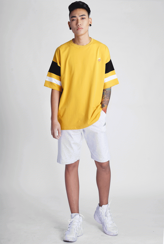 Golden Culture Oversized Premium Loop Cotton Boy T-shirt