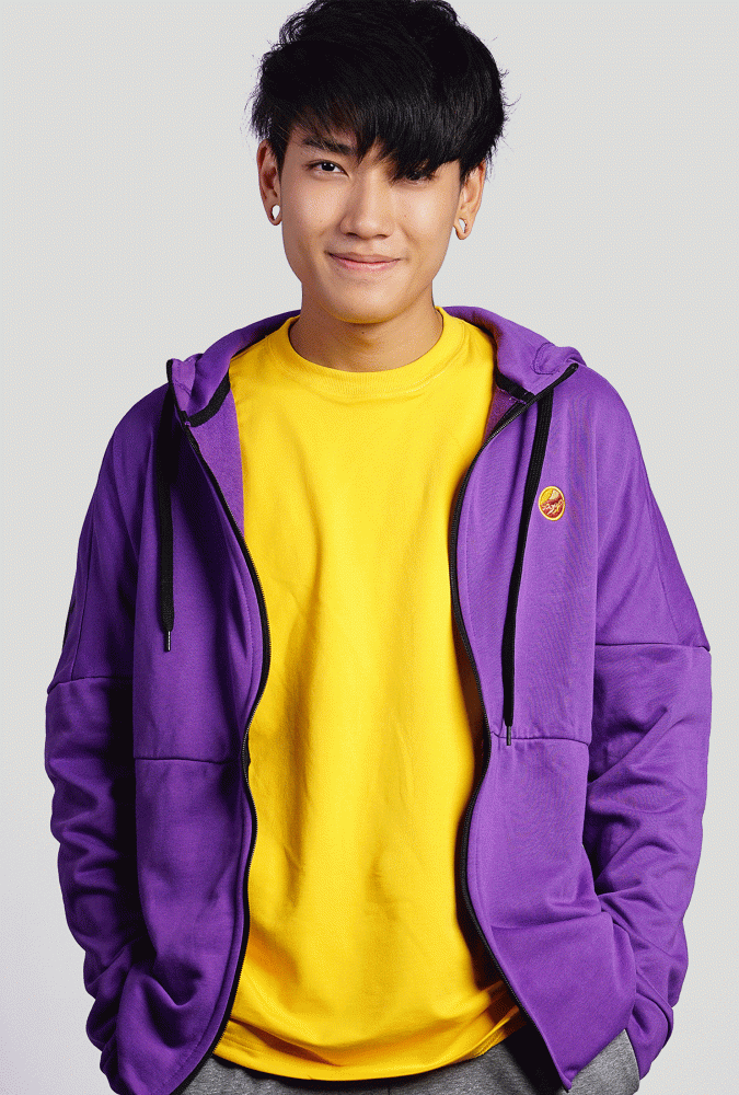 Golden Culture Purple Hoodie(Boy)