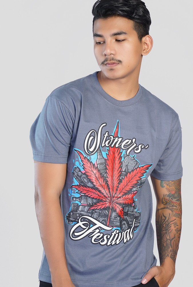 Stoner festival design t-shirt