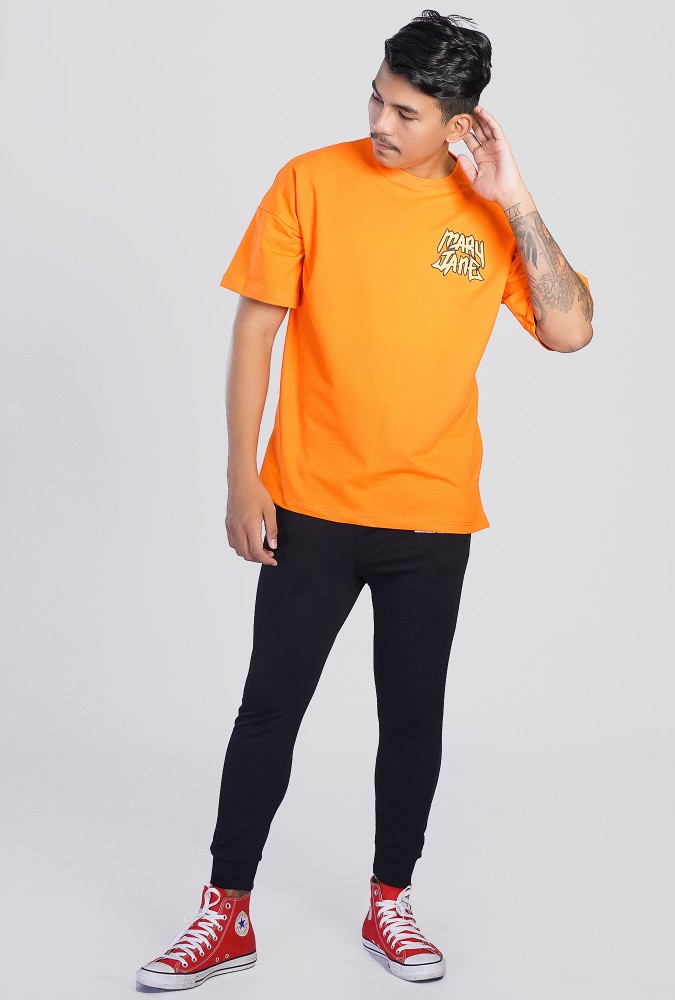 Mary Jane Boy Tshirt (Orange) Design 2