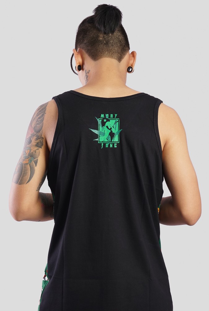 Mary Jane Doodle Tank Top (Black)