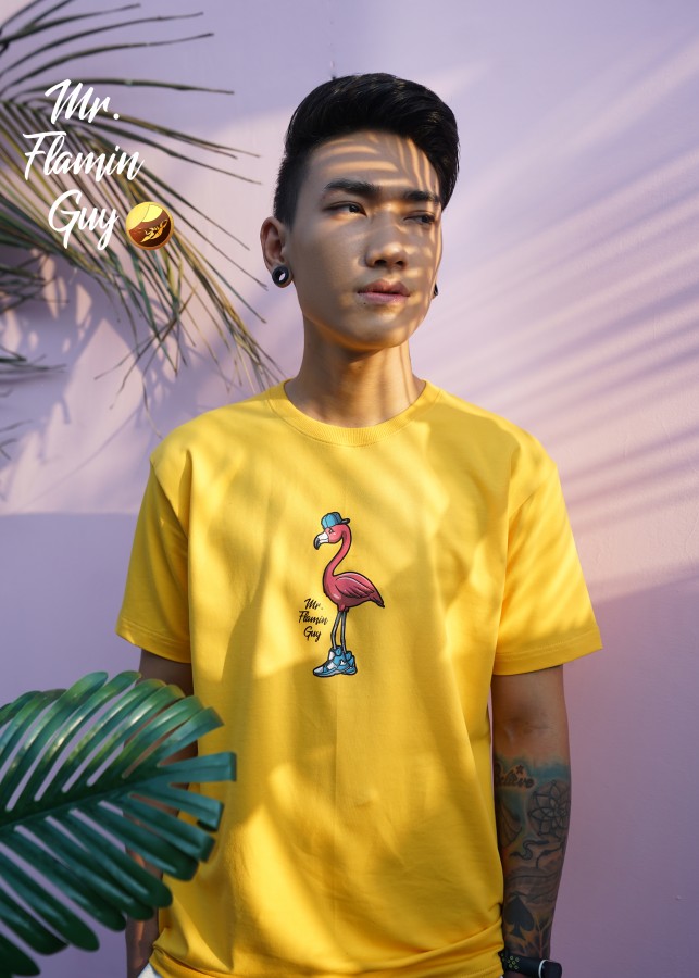 Flamingos Loose Fit Tshirt
